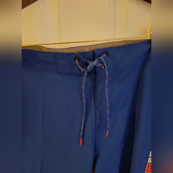 NWT Hurley Men's Swim Board Shorts Blue Red Size 34 - Picture 5 of 14
